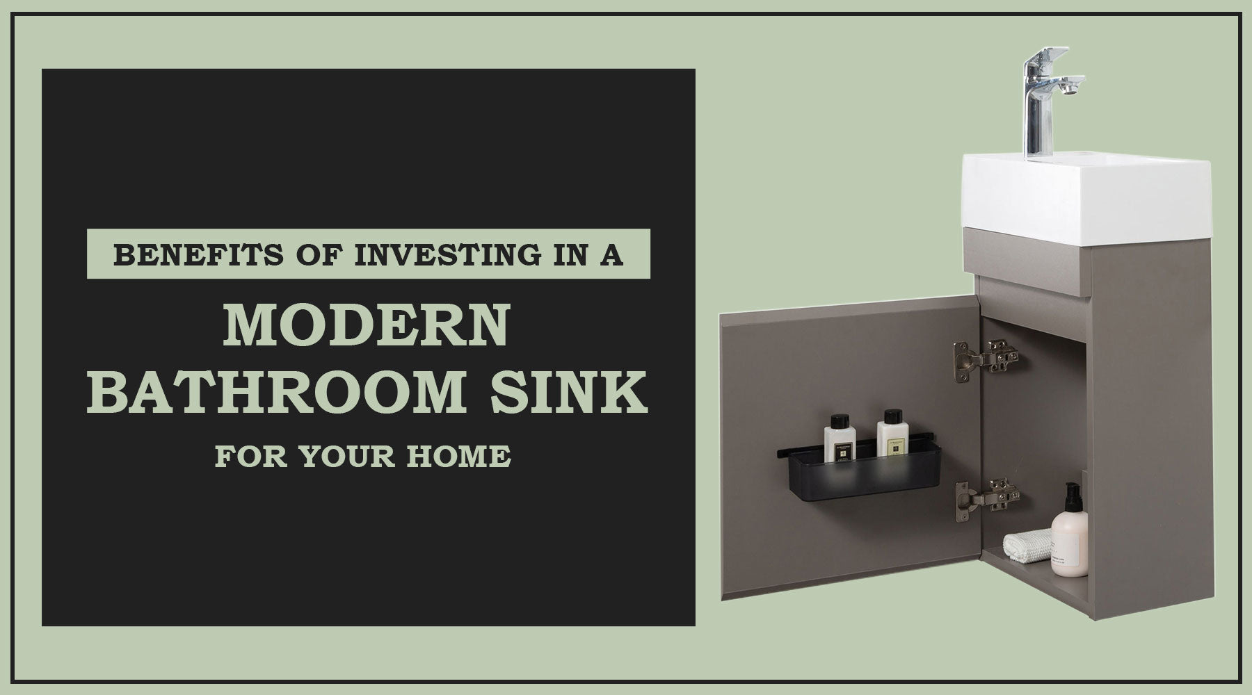 Benefits of Investing in a Modern Bathroom Sink for Your Home