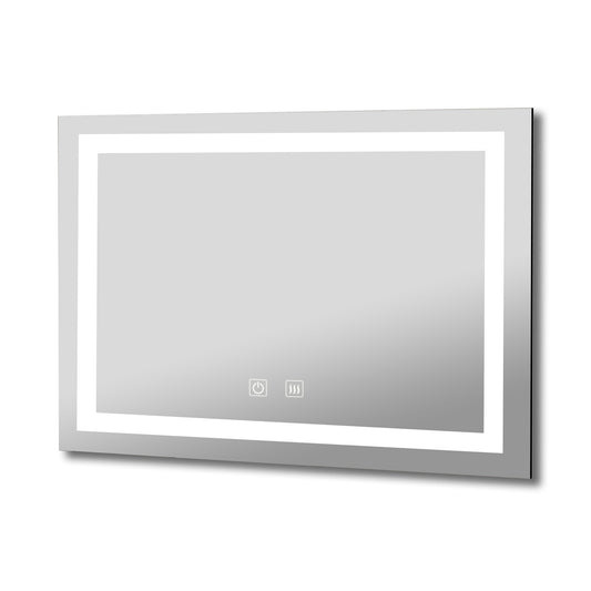 Bathroom Vanity LED Lighted Mirror 36" x 28" in