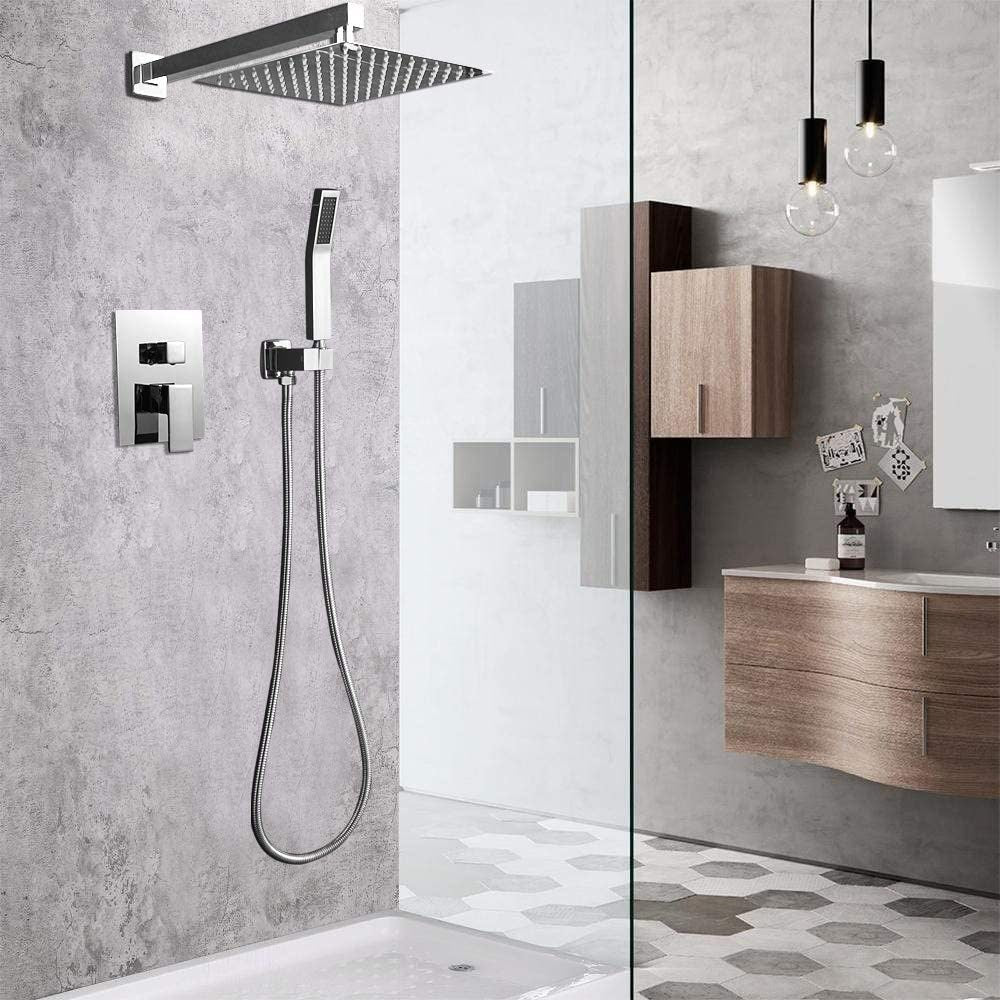 wall mounted shower system