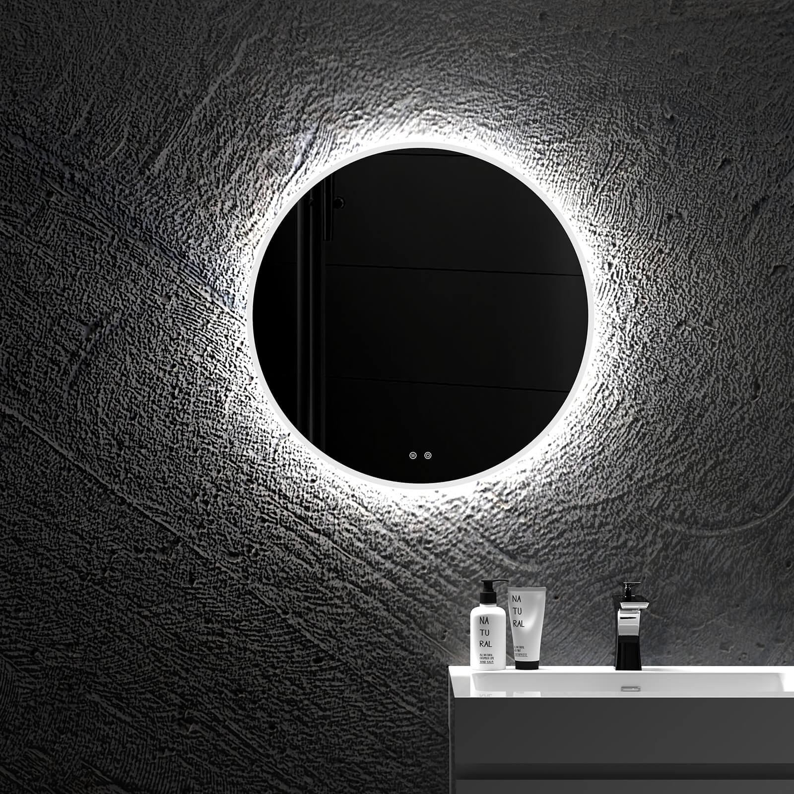 fogless shower mirror